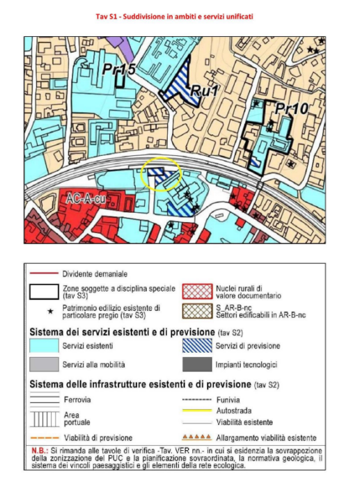 Rapallo (GE) – Former Railway Station Warehouse floorplan