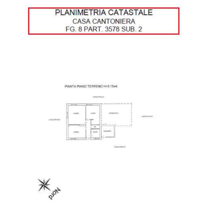 Collegno (TO) – Complesso in Via Torino Pianta principale