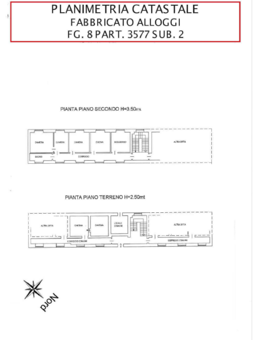 Collegno (TO) – Complesso in Via Torino Pianta principale