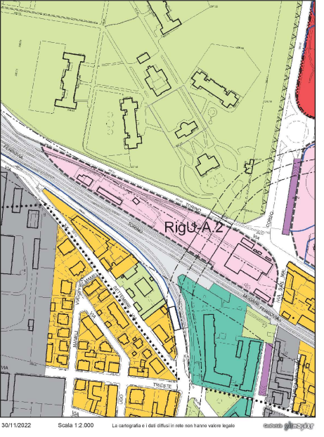 Collegno (TO) – Complesso in Via Torino Pianta principale