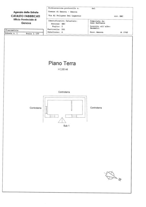 Genova (GE) – Ex Deposito del Fulmicotone Pianta principale