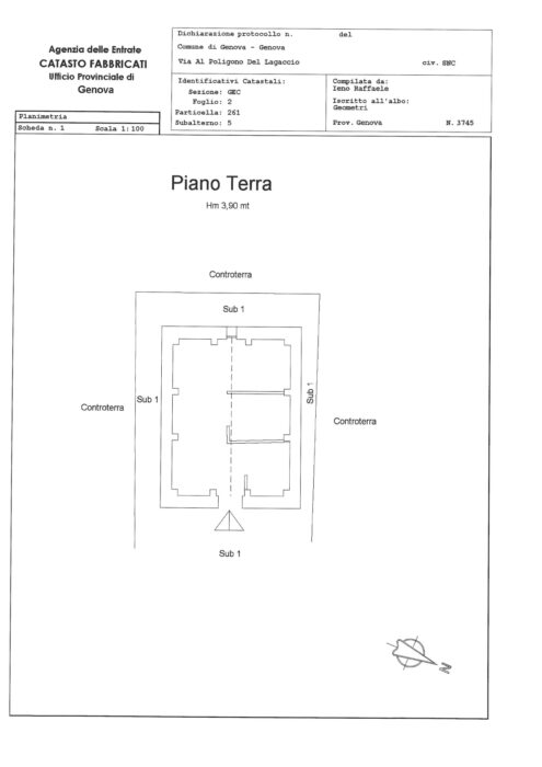 Genova (GE) – Ex Deposito del Fulmicotone Pianta principale