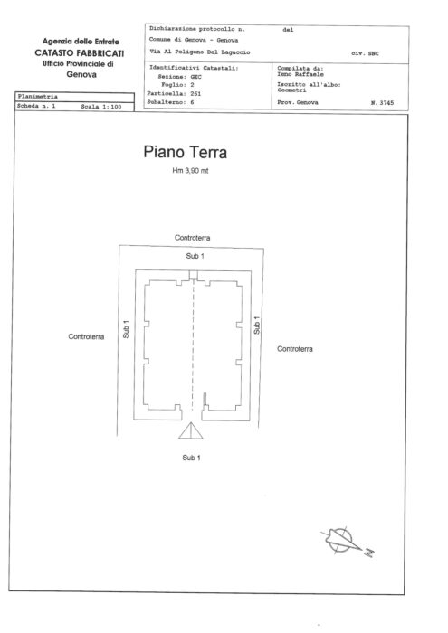 Genova (GE) – Ex Deposito del Fulmicotone Pianta principale