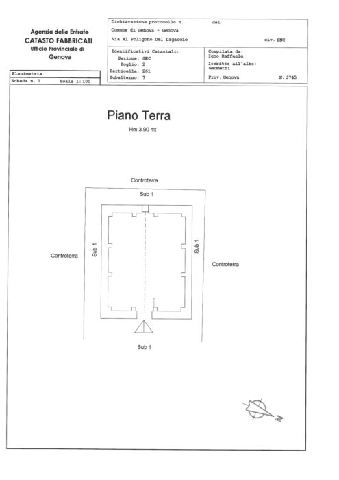 Genova (GE) – Ex Deposito del Fulmicotone Pianta principale