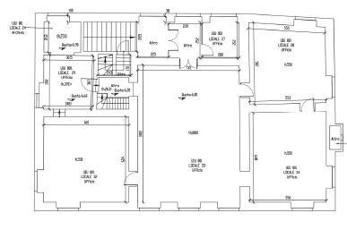 Genova (GE) – Villa Saredo Parodi Pianta principale