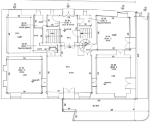 Genova (GE) – Villa Saredo Parodi Pianta principale