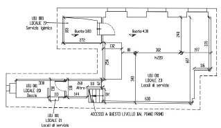 Genova (GE) – Villa Saredo Parodi Pianta principale