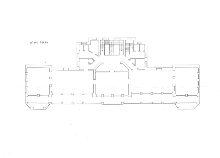 Borno (BS) – Ex Sanatorio di Croce di Salven Pianta principale