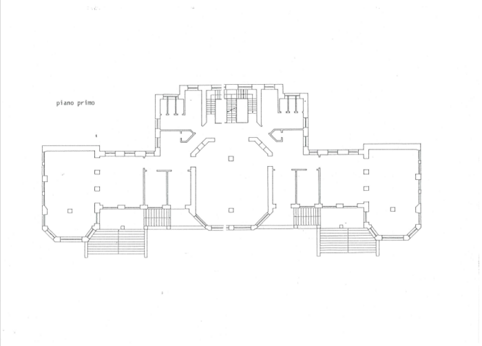 Borno (BS) – Ex Sanatorio di Croce di Salven Pianta principale