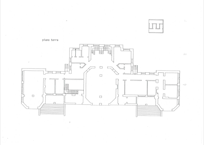 Borno (BS) – Ex Sanatorio di Croce di Salven Pianta principale