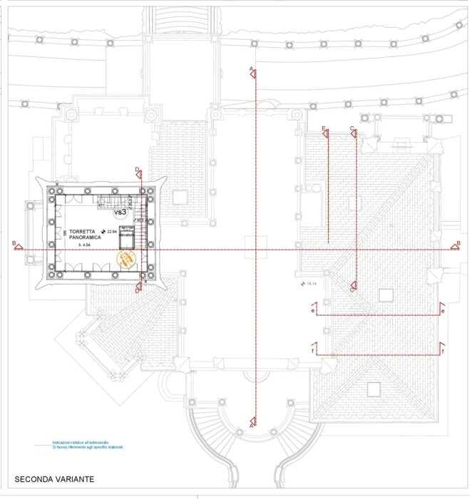 Savona (SV) – Villa Zanelli Pianta principale
