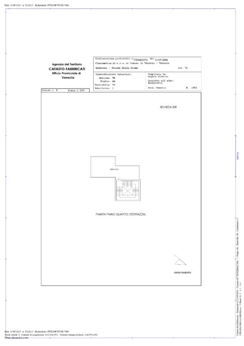 Venice (VE) – Casa Madonna Nicopeja floorplan