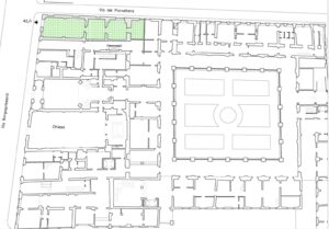 Firenze (FI) – Immobile in via Borgo Ognissanti n 42 Pianta principale