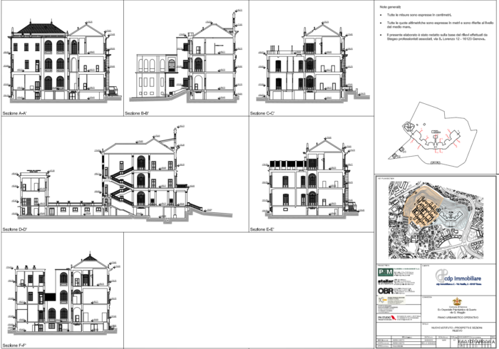 Genova (GE) – Ex Ospedale Psichiatrico di Quarto Pianta principale