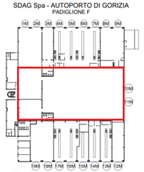 Gorizia (GO) – Interporto di Gorizia Pianta principale