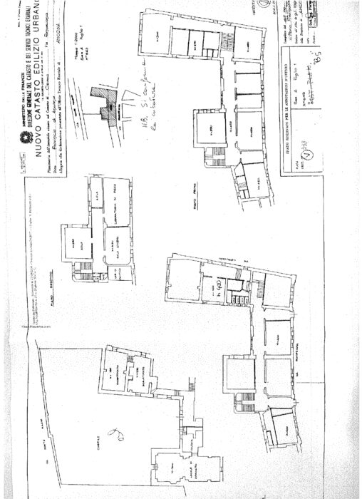 Osimo (AN) – Edificio “Ex Corridoni” Pianta principale