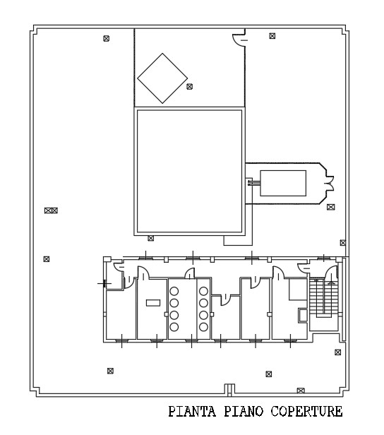 CALTANISSETTA (CL)- Corso Umberto I n. 126 (Ex filiale della Banca D’Italia) Pianta principale