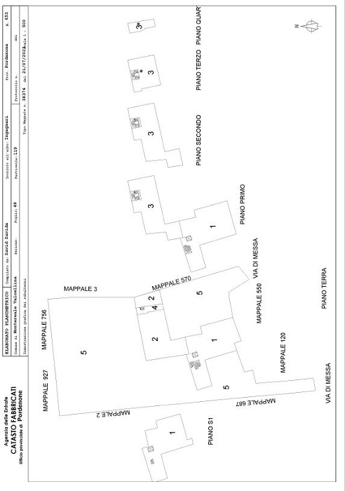 Montereale Valcellina (PN) – Villa Tonon floorplan