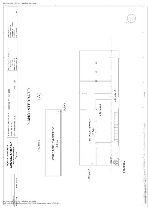 TORINO (TO) – Lotto UMIA-3 “CENTRO DEL DESIGN” Pianta principale