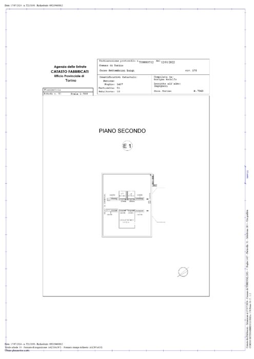 TORINO (TO) – Lotto UMIA-3 “CENTRO DEL DESIGN” Pianta principale