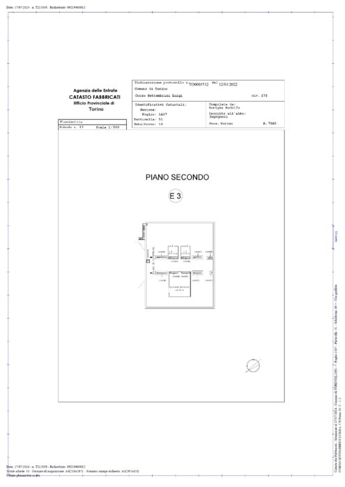 TORINO (TO) – Lotto UMIA-3 “CENTRO DEL DESIGN” Pianta principale