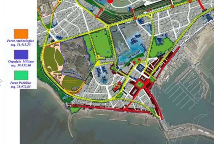 Anzio (RM) – Caserma «Bocchetti» Pianta principale