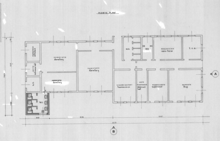 Aquileia e Fiumicello-Villa Vicentina (UD) – Ex Sito Artiglieria Contraerea Hawk 2 Pianta principale