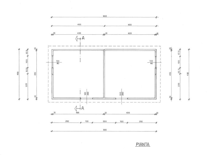 Aquileia e Fiumicello-Villa Vicentina (UD) – Ex Sito Artiglieria Contraerea Hawk 2 Pianta principale