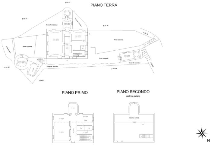 Maiori (SA) – Faro Di Capo D’Orso Pianta principale