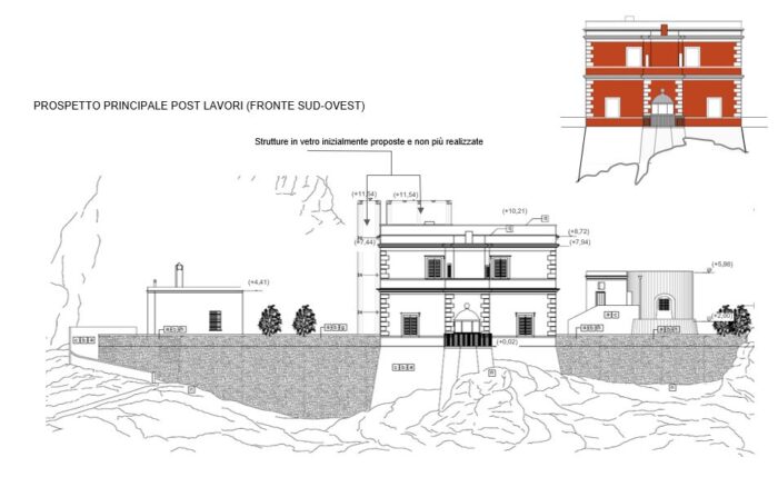 Maiori (SA) – Faro Di Capo D’Orso Pianta principale