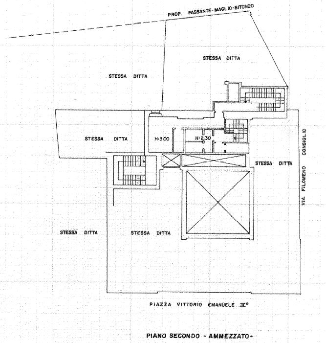 BRINDISI (BR) – Edificio cielo-terra in Piazza Vittorio Emanuele II n. 4 Pianta principale