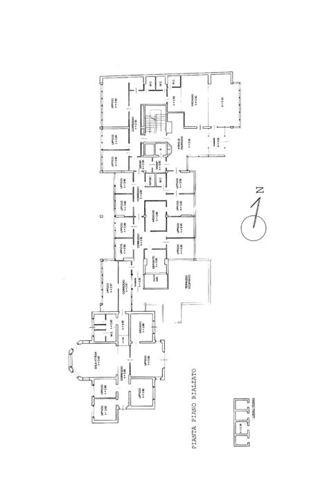 Udine (UD) – Edificio storico in Via Manzoni 5 Pianta principale