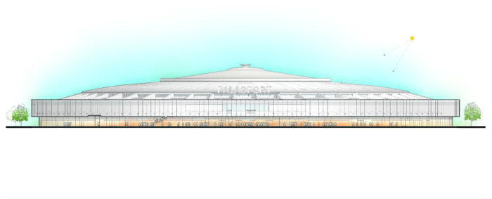 Genova (Ge) – Palasport di Genova Pianta principale