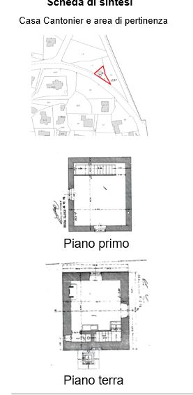 Vico nel Lazio (FR) – Ex Complesso Stazione di Vico Pitocco Pianta principale