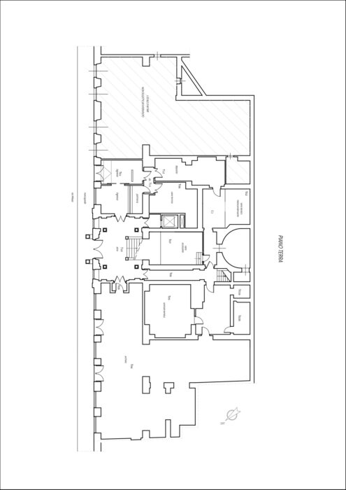 Trieste (TS) – Edificio Storico in Via Milano Pianta principale