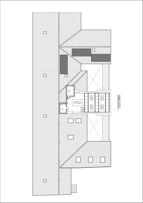 Trieste (TS) – Edificio Storico in Via Milano Pianta principale