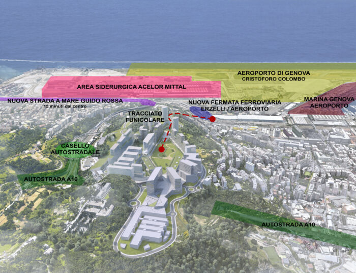 Genova (GE) – Parco Scientifico e Tecnologico Erzelli (GREAT CAMPUS)