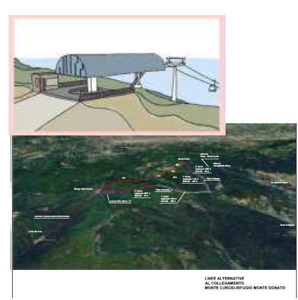 Casali del Manco / San Giovanni in Fiore / Spezzano della Sila (CS) – Cabinovia Pianta principale