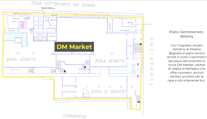 GENOVA (GE) – PALAZZO BAGNARA LOMELLINI Pianta principale
