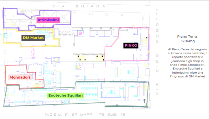 GENOVA (GE) – PALAZZO BAGNARA LOMELLINI Pianta principale