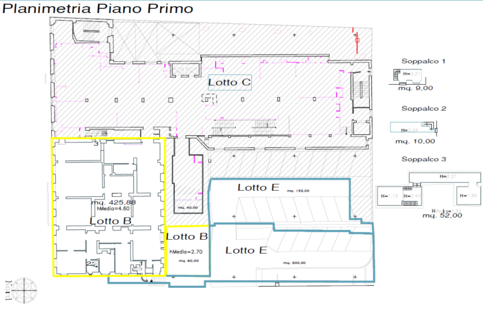 GENOVA (GE) – PALAZZO BAGNARA LOMELLINI Pianta principale