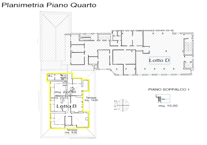 GENOVA (GE) – PALAZZO BAGNARA LOMELLINI Pianta principale