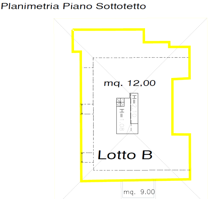 GENOVA (GE) – PALAZZO BAGNARA LOMELLINI Pianta principale