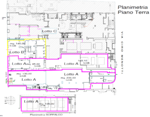 GENOVA (GE) – PALAZZO BAGNARA LOMELLINI Pianta principale