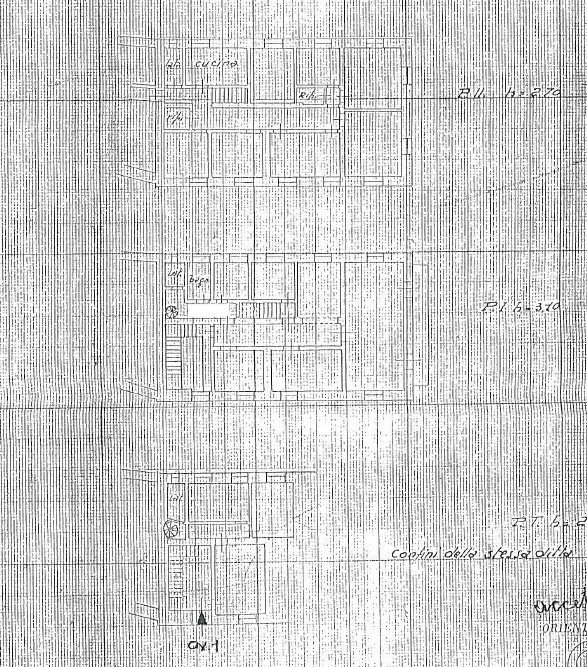 Masone (GE) – VILLA PODESTA’ Pianta principale