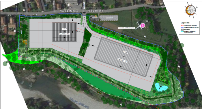 Brembate (BG) – Data Center Brembo Pianta principale