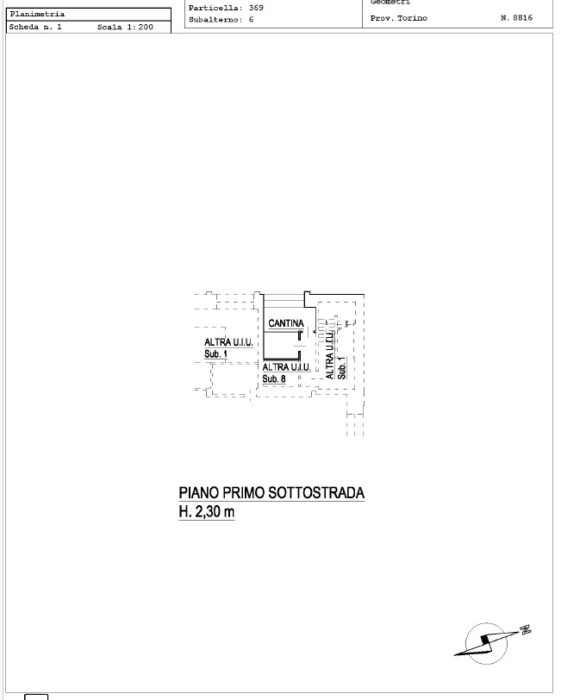 Lavena Ponte Tresa (VA)- Ex Caserma L. Moi Pianta principale