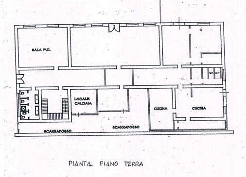 Bagni di Lucca (LU) – Former Ferretti School floorplan