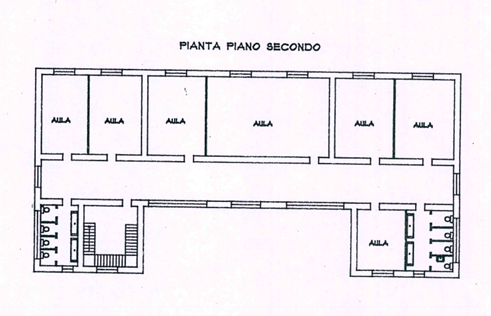 Bagni di Lucca (LU) – Former Ferretti School floorplan