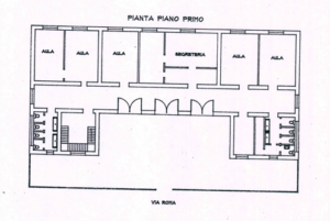 Bagni di Lucca (LU) – Former Ferretti School Floorplan